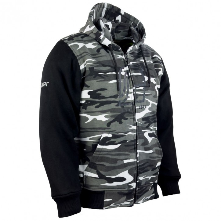 Roleff RO3350 - Hoodie mit Aramid & Protektoren - camouflage/ schwarz/ weiss Bis zu 50% Rabatt