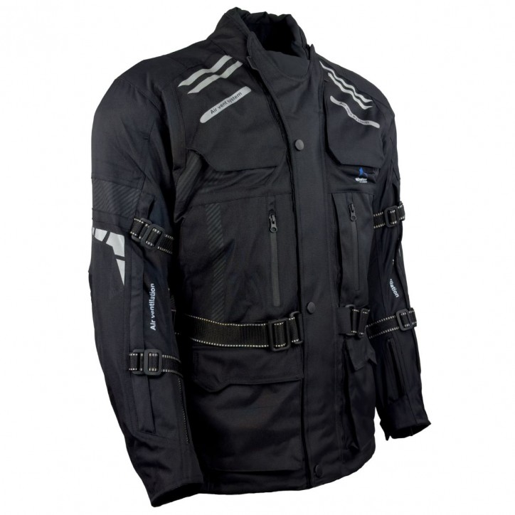 Roleff RO774 - Motorradjacke in Schwarz Bis zu 60% Rabatt