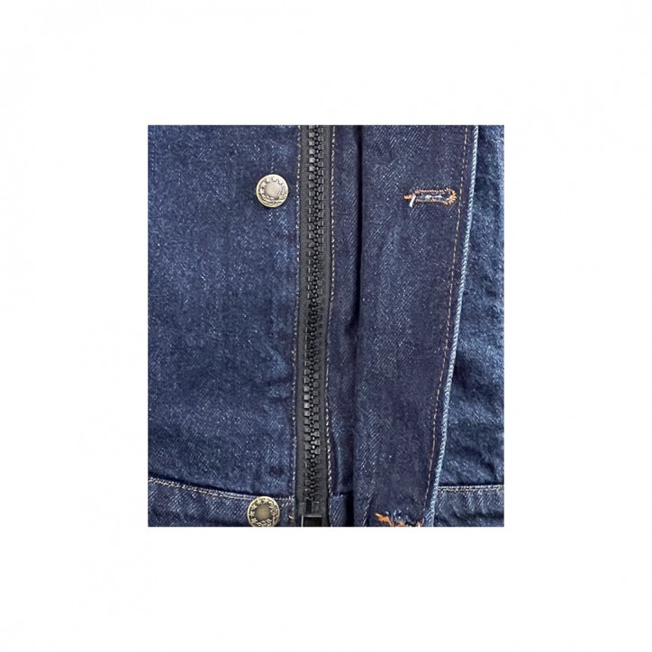 Roleff RO1515 - Blau/Stonewashed - Klassische Jeans Motorradjacke mit Aramidverstärkung Bis zu 55% Rabatt