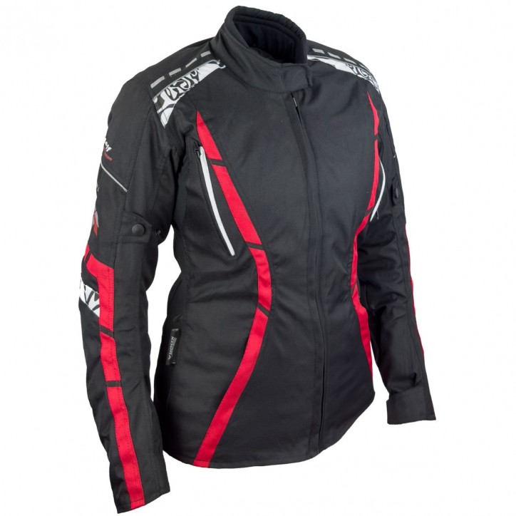 Roleff RO15091 - Damen Motorradjacke "Zelina" - Ein Must-Have für stilbewusste Motorradfahrerinnen zollfrei