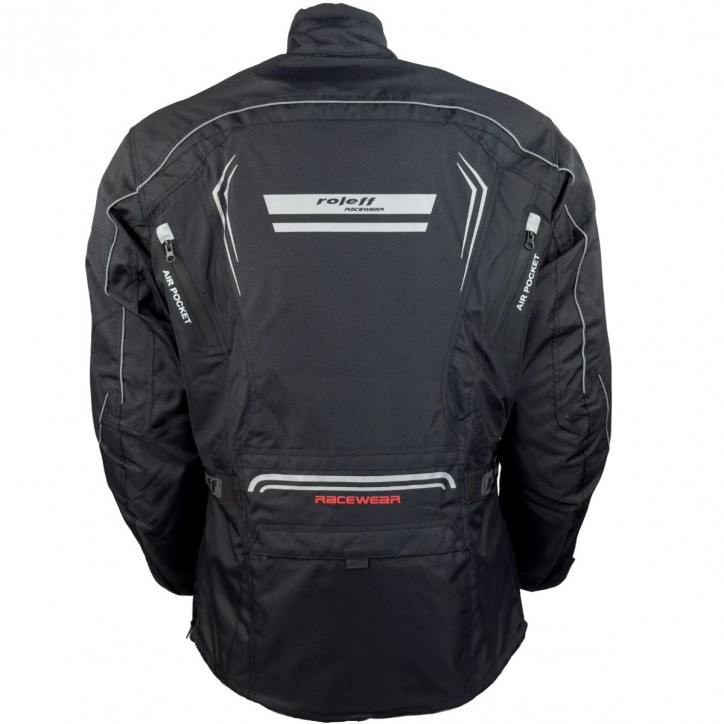Roleff RO15111 - Motorradjacke in Schwarz Rabatte dieses Monats