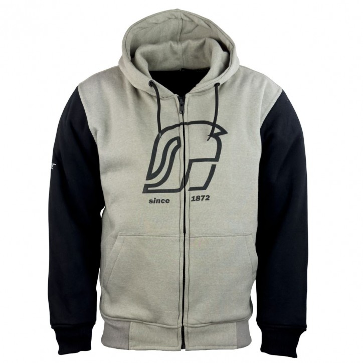 Roleff RO3330 - Hoodie mit Aramid & Protektoren - beige/schwarz Auslauf
