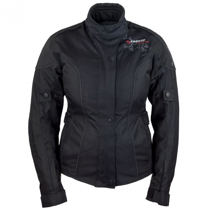 Roleff RO960 - Motorradjacke für Damen in Schwarz Fabrik Onlineshop