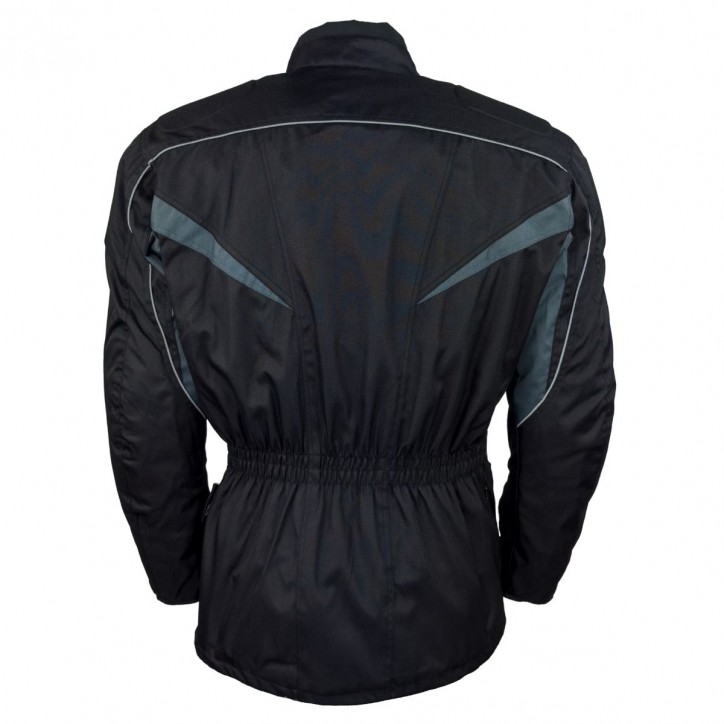 Roleff RO10003 - Motorradjacke in Schwarz / Grau Flash Sale