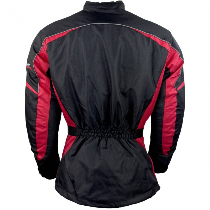 Roleff RO703 - Motorradjacke in Schwarz / Rot Begrenztes Angebot