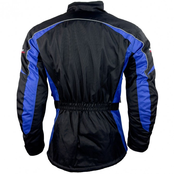 Roleff RO702 - Motorradjacke in Schwarz / Blau Online Shopping