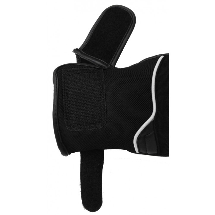 Roleff RO20 - Schwarze Leder/Textil Motorradhandschuhe Zeitlich begrenztes Angebot