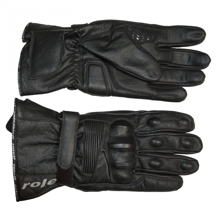 Roleff RO44 - kurzer leichter Sommer Handschuh aus Leder mit Comfort Stretch Räumungsverkauf