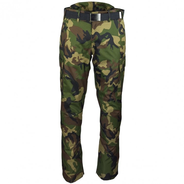 Roleff RO17001 - M89 Textil-Motorradhose, camouflage mit Koppel & Protektoren Wochenangebot