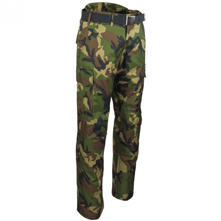 Roleff RO17001 - M89 Textil-Motorradhose, camouflage mit Koppel & Protektoren Wochenangebot