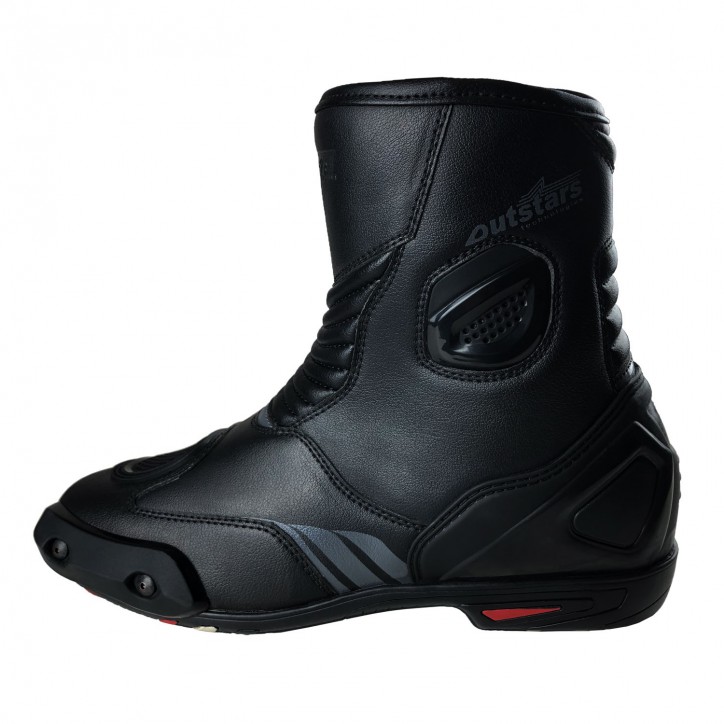 Roleff RO020 - Halbhoher Motorradstiefel "Sport", mit auswechselbaren Schleifpads Letzte 2 Tage