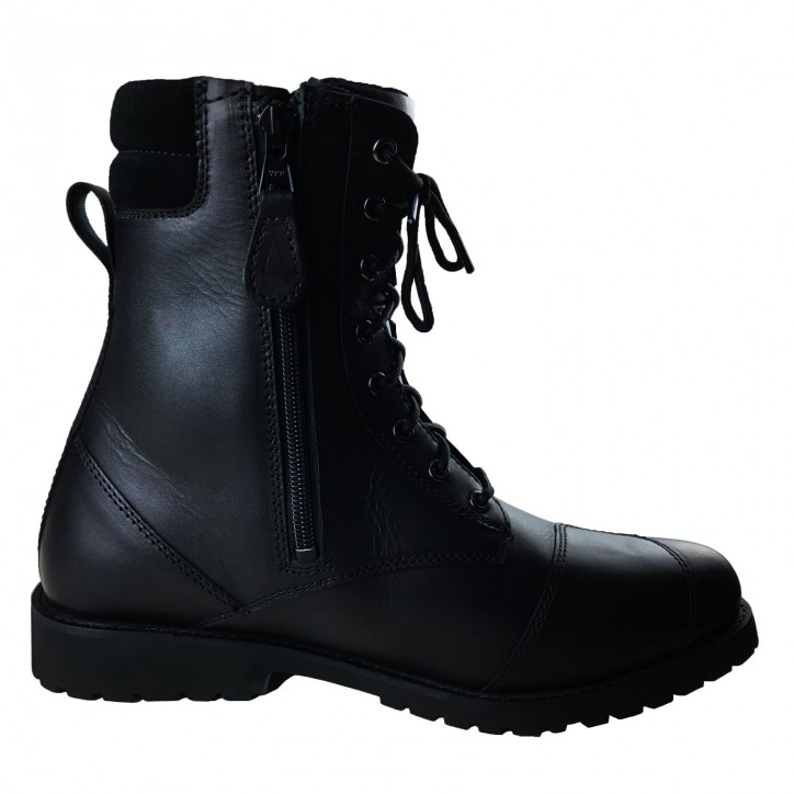Roleff RO012 - Motorradstiefel "Ranger", mit seitlichem Reißverschluss und Schnürung Zeitbegrenzte Promotion