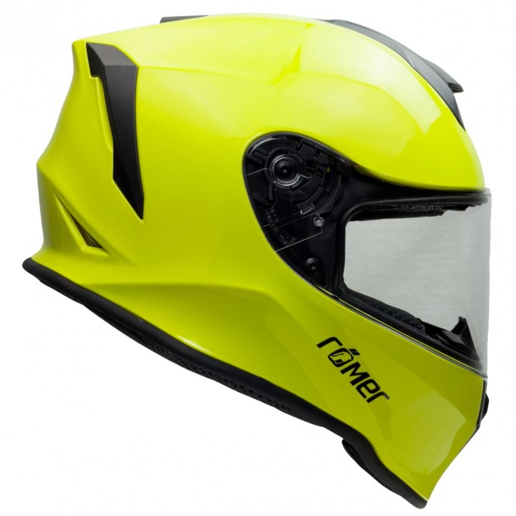 Roleff RO5019 - Kinder Motorradhelm in Neongelb Fabrikverkauf