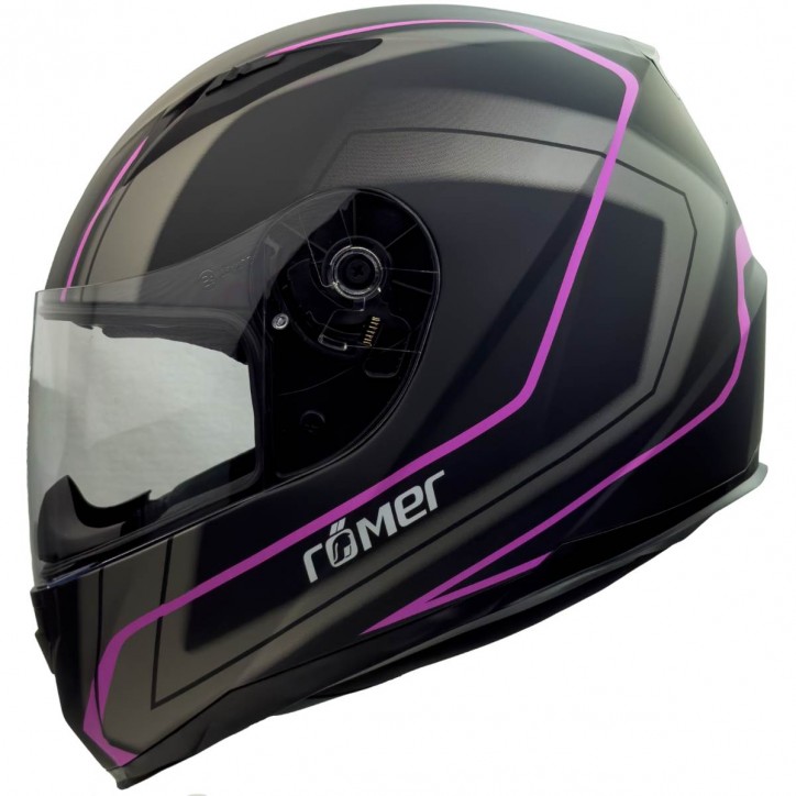 Roleff RO201707 - Integralhelm in Schwarz, Pink Meist gekauft