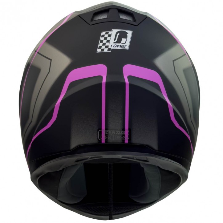 Roleff RO201707 - Integralhelm in Schwarz, Pink Meist gekauft