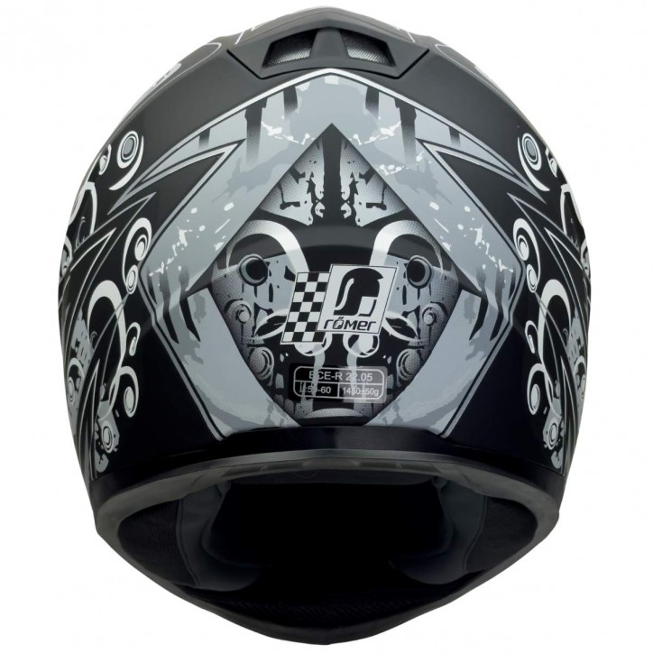 Roleff RO20030 - Integralhelm in Silberdekor Fabrik Onlineshop