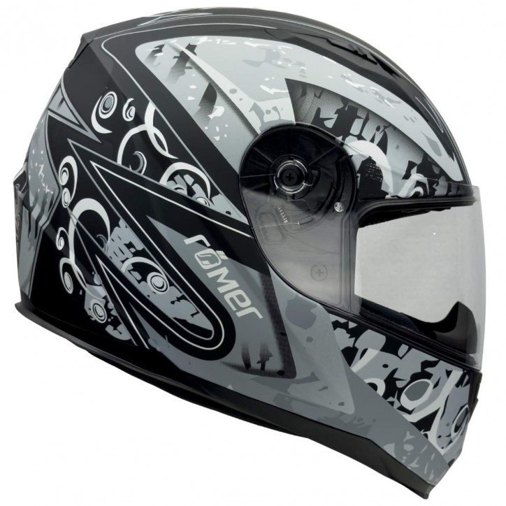 Roleff RO20030 - Integralhelm in Silberdekor Fabrik Onlineshop
