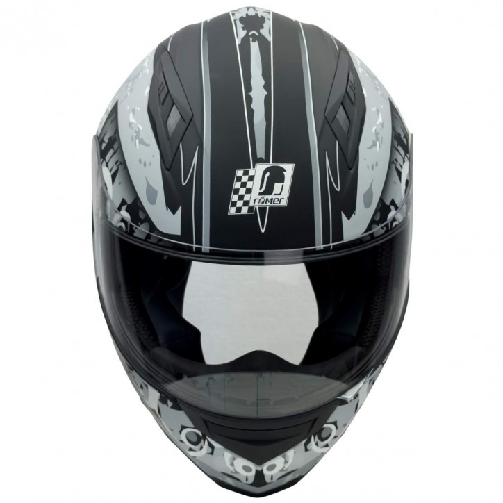 Roleff RO20030 - Integralhelm in Silberdekor Fabrik Onlineshop