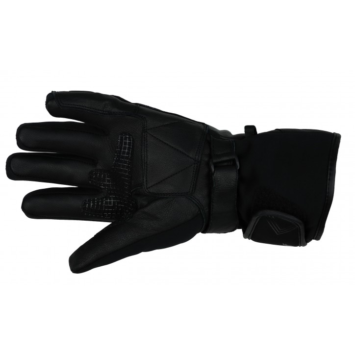 Roleff RO201 - Schwarze Motorradhandschuhe Große Rabatte