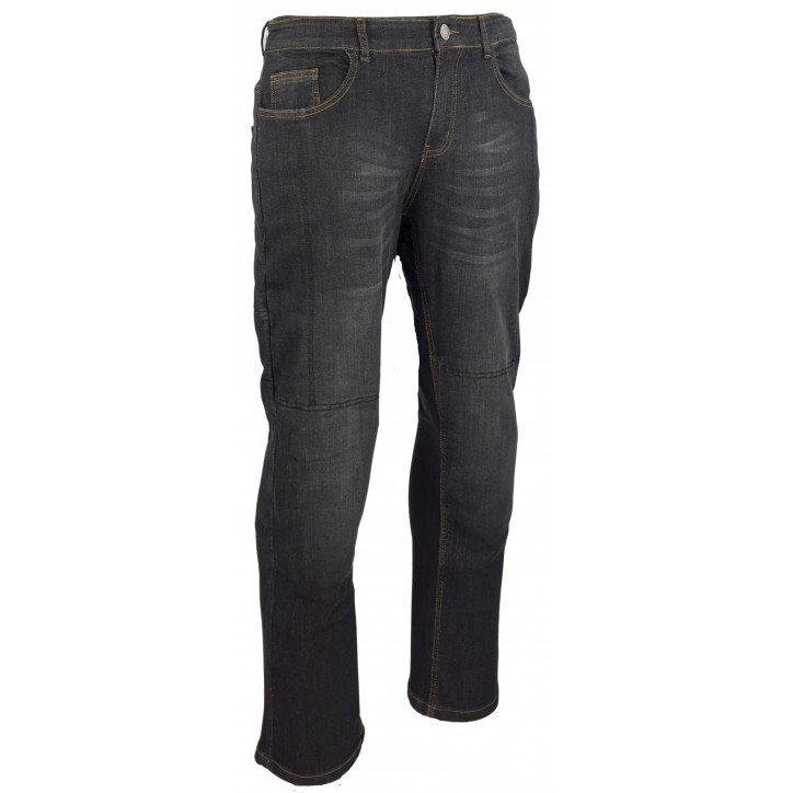 Roleff RO170 - Schwarze Aramid Motorradjeans mit Protektoren für Herren Bestseller
