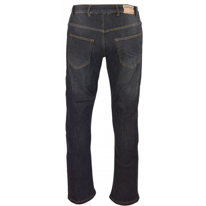 Roleff RO170 - Schwarze Aramid Motorradjeans mit Protektoren für Herren Bestseller