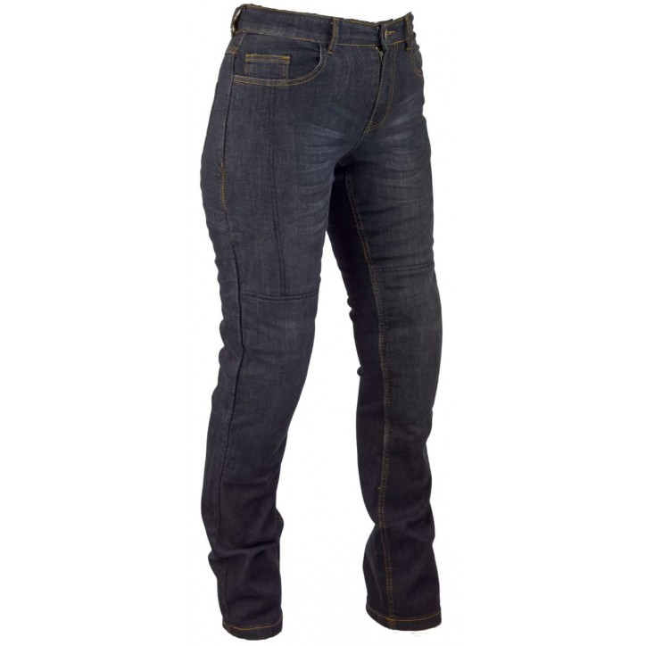 Roleff RO180 - schwarze Damen Motorradjeans mit Protektoren & extrem abriebfesten Aramid Saisonale Angebote