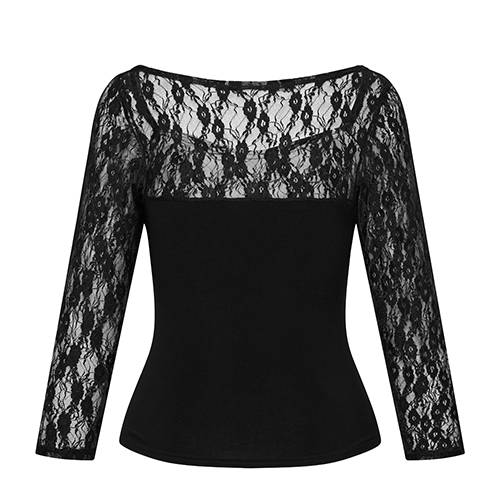 Rumpf PERUGIA Damen Bluse mit Spitze RU5532 Begrenztes Angebot