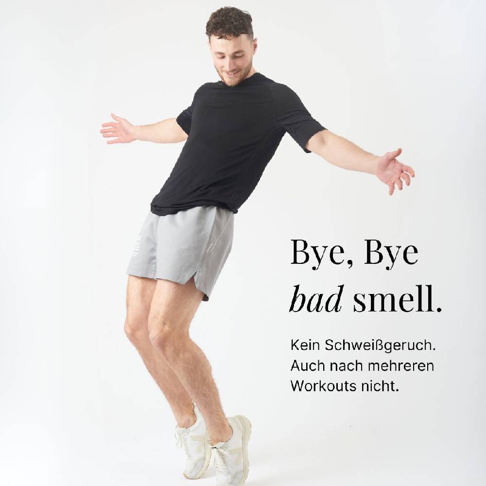 Runamics Superlight Merino Laufshirt Herren, schwarz Zeitbegrenzte Promotion