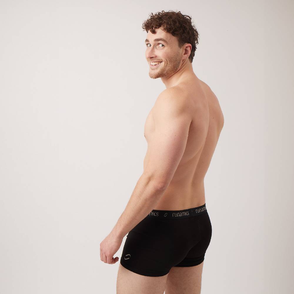 Runamics Fair Underwear - Boxershorts Herren schwarz Nur für heute