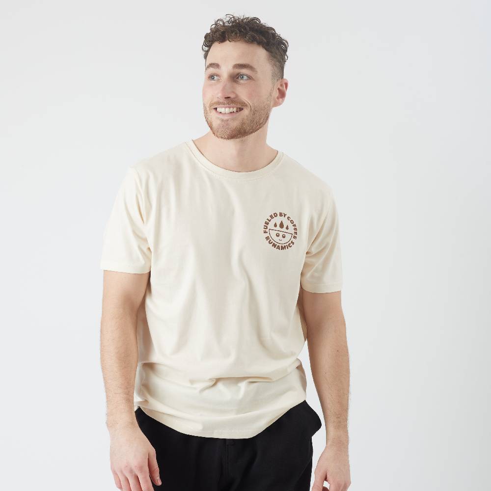 Runamics Never Tired T-Shirt, Biobaumwolle, unisex, undyed Bis zu 55% Rabatt