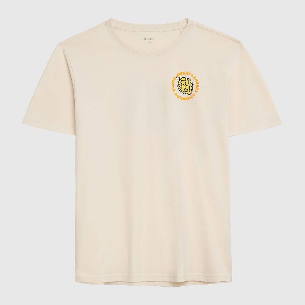 Runamics Good Times Good Friends T-Shirt, Biobaumwolle, unisex, undyed Discount Store für neue Produkte