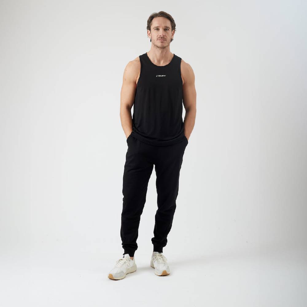 Runamics Superlight Merino Tanktop Herren, schwarz 50% Rabatt mit kostenlosem Versand