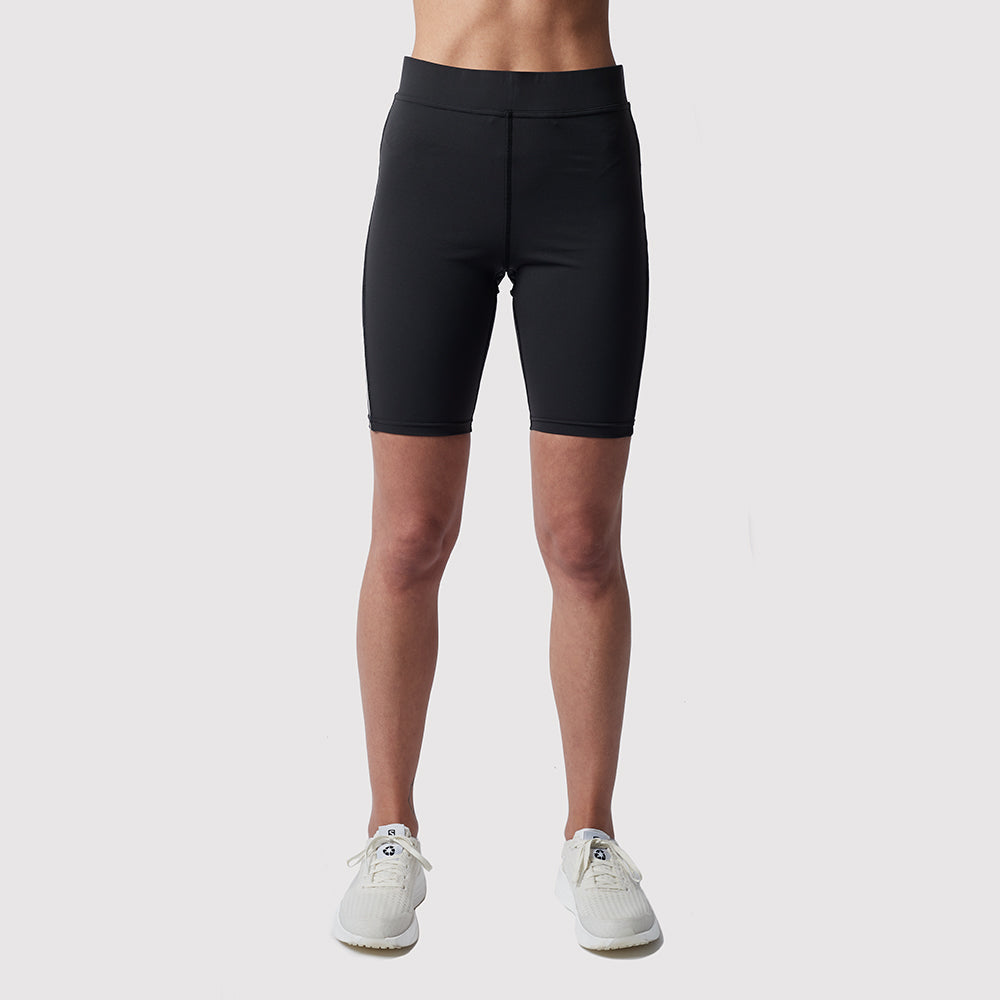Runamics Kurze Lauftights Damen, schwarz, mit Tasche Black Friday Preise
