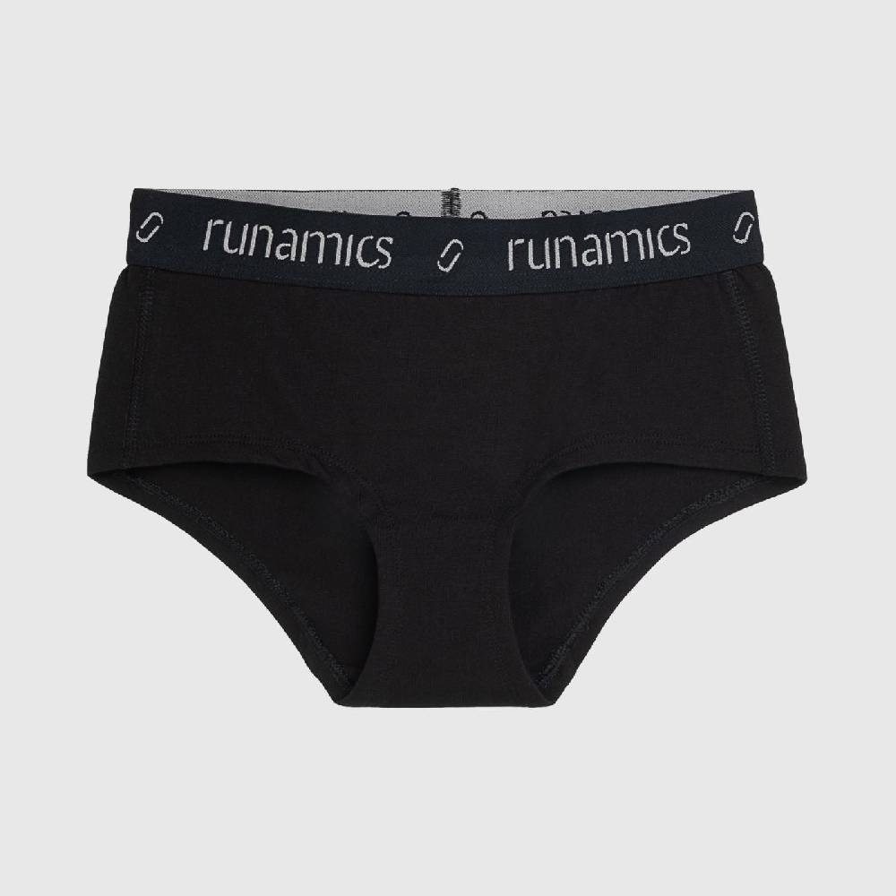 Runamics Fair Underwear - Slip schwarz (Hipster Panty) 50% Rabatt für begrenzte Zeit