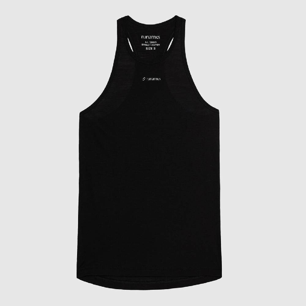 Runamics Superlight Merino Tanktop Damen, schwarz Outlet