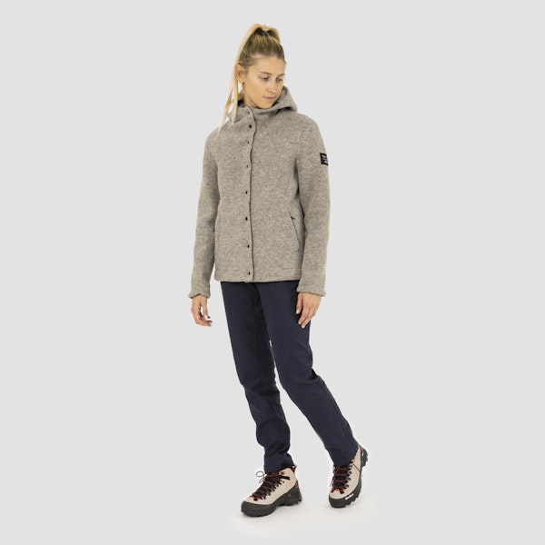 Salewa Sarner Undyed Wool Kapuzenjacke Damen Online Outlet