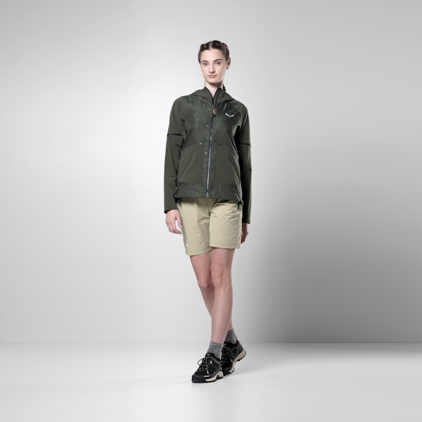 Salewa Puez Hemp Durastretch Hybrid 2 in 1 Jacke Damen VIP-Rabatte