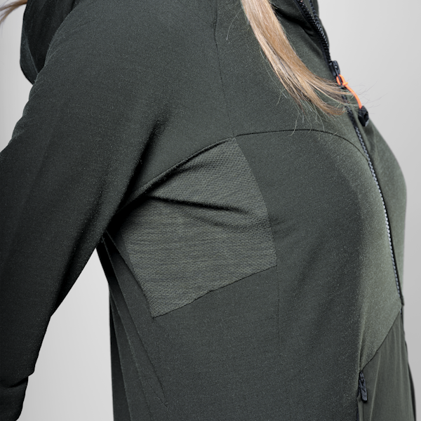Salewa Puez Merino Durastretch Kapuzenjacke Damen Tiefpreis
