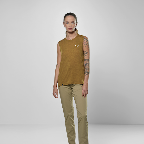 Salewa Eagle Minilogo Merino Tanktop Damen Letzte 2 Tage