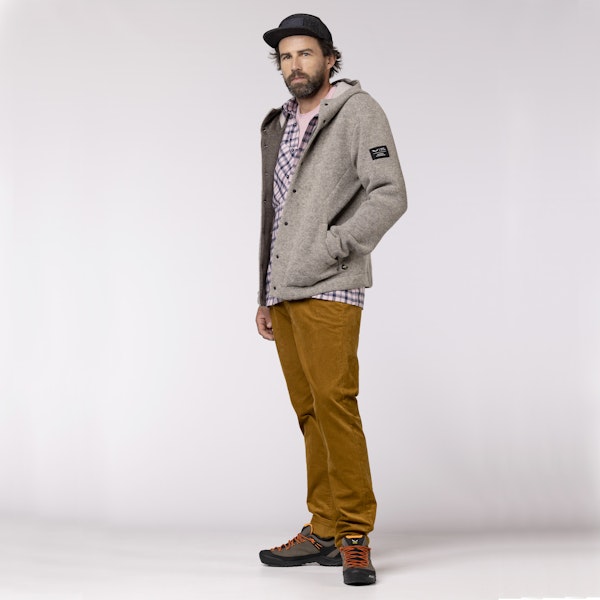 Salewa Sarner Undyed Wool Kapuzenjacke Herren Zeitbegrenzte Promotion