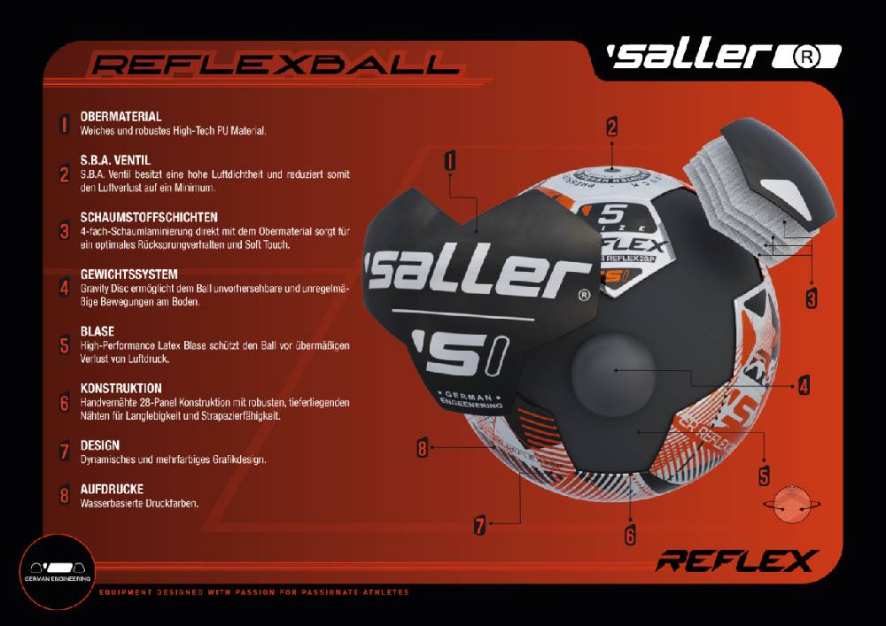Saller saller Torwart-Reflexball Riesige Ersparnisse