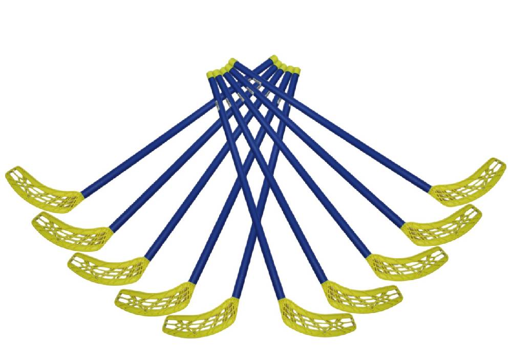 Saller Floorball Schläger 10er-Set 50% Rabatt mit kostenlosem Versand