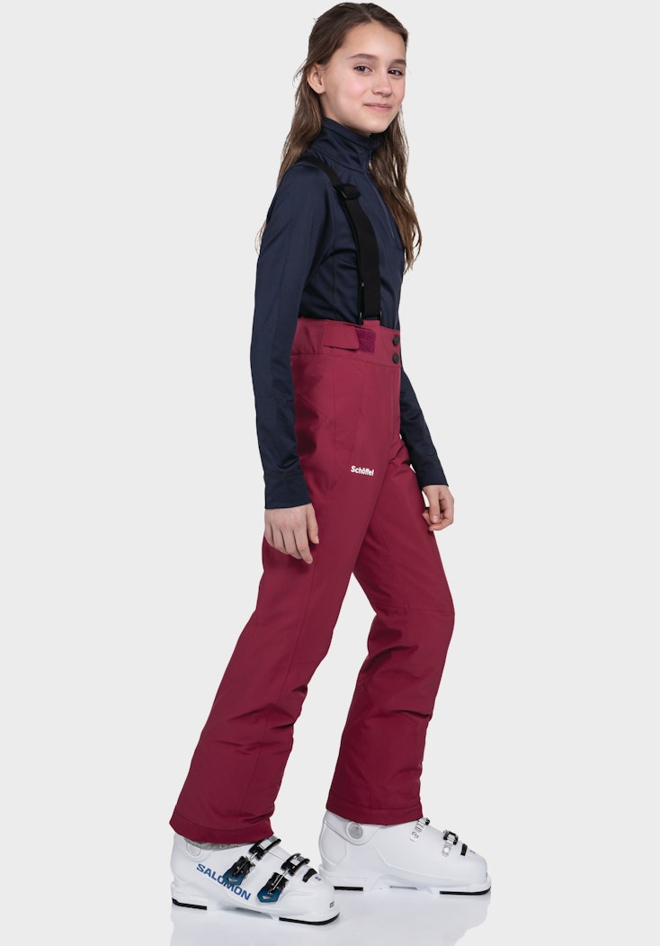 Schöffel Warme Skihose mit elastischen Hosenträgern Letzter Tag