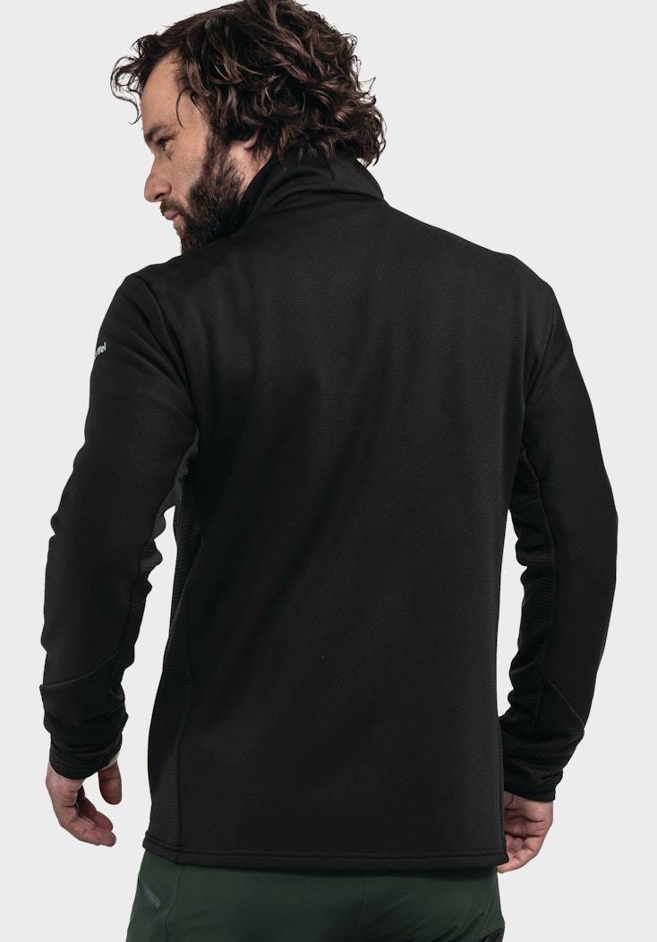 Schöffel Warme Fleece Jacke mit High-Reach Ärmel Fabrikverkauf