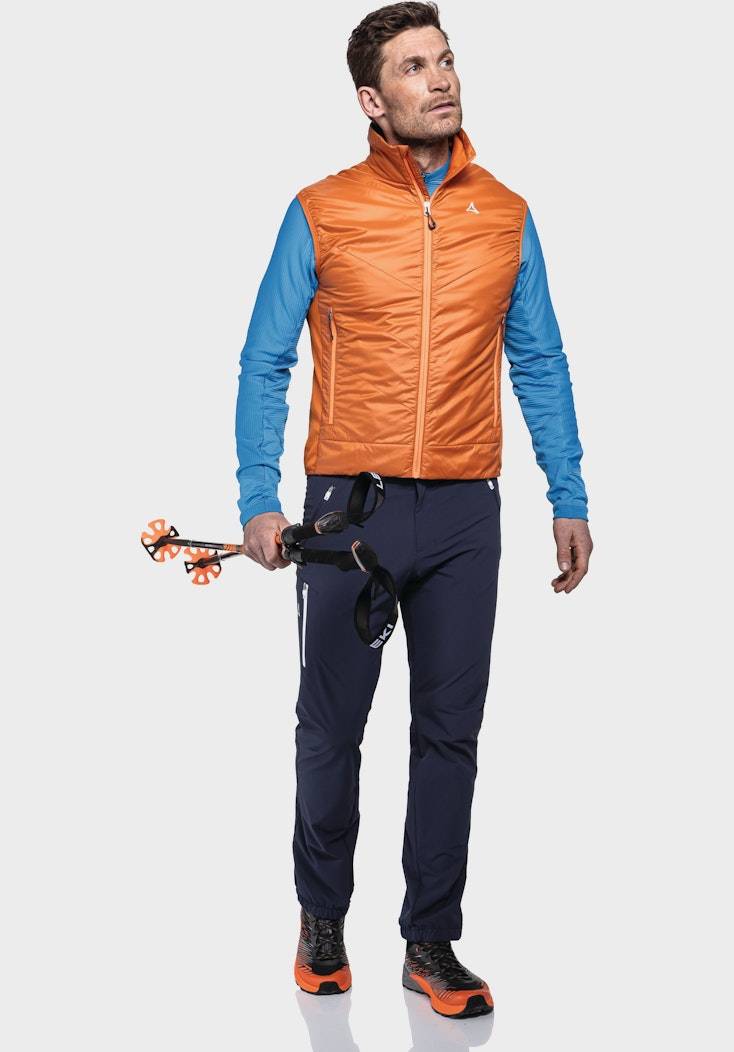Schöffel Winddichte Hybridweste zum Wandern Fabrikverkauf