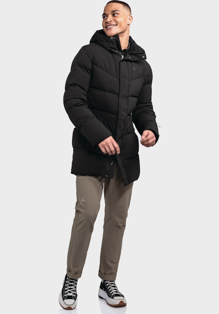 Schöffel Leichter, warmer, stylischer Daunenmantel Versandkostenfrei