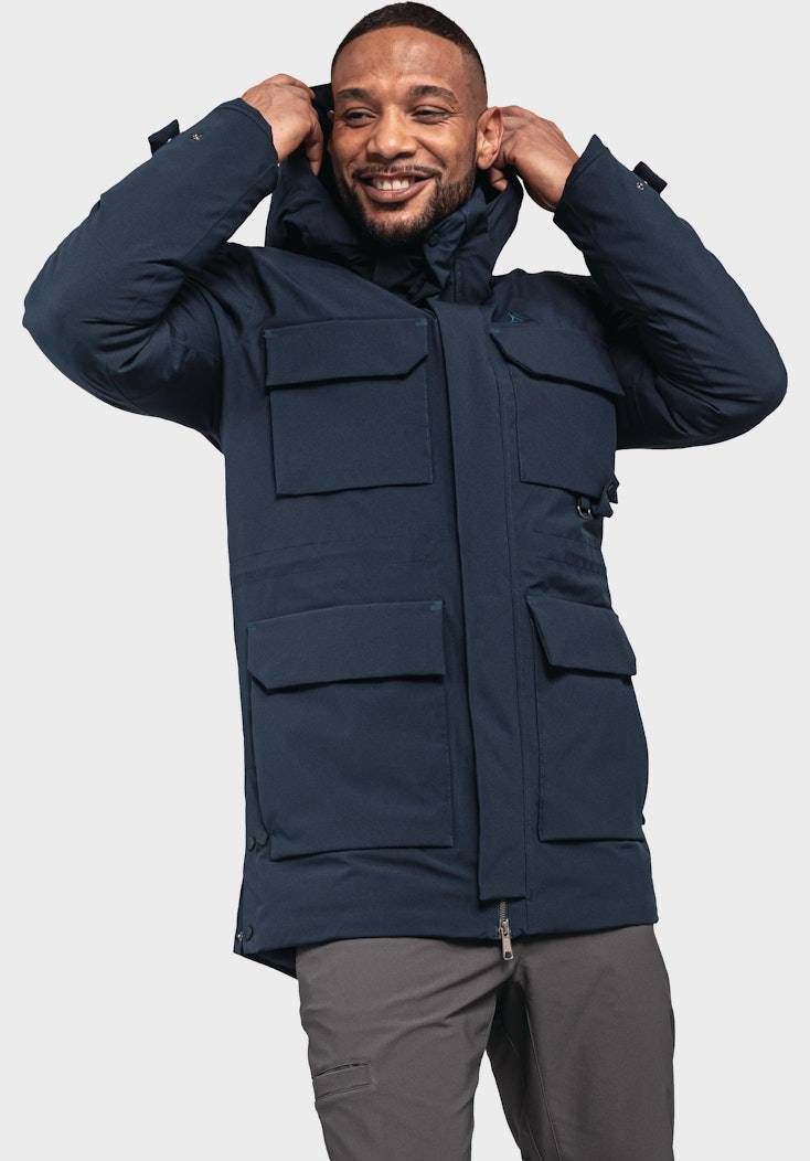 Schöffel Wasserdichter & moderner Daunen Parka 50% Rabatt für begrenzte Zeit