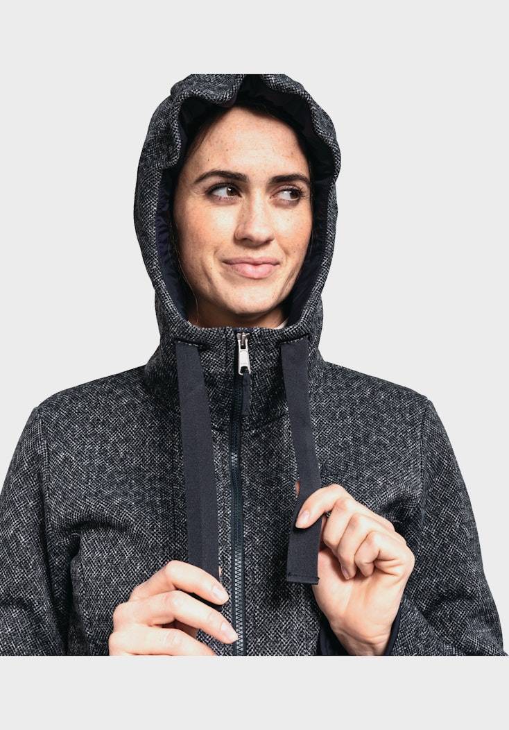 Schöffel Sehr warmer Fleece-Mix Hoody Großer Ausverkauf