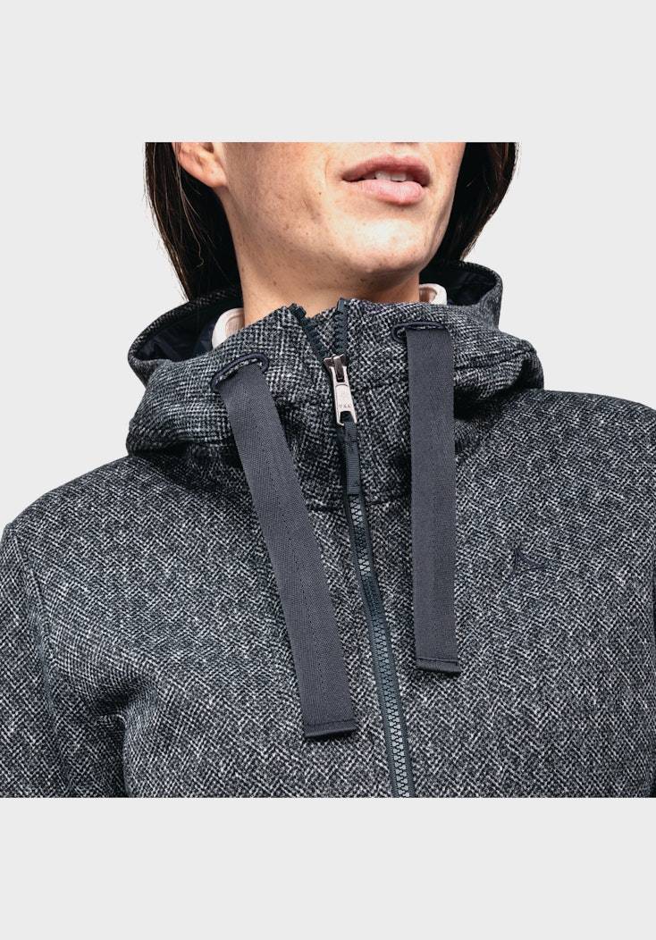 Schöffel Sehr warmer Fleece-Mix Hoody Großer Ausverkauf