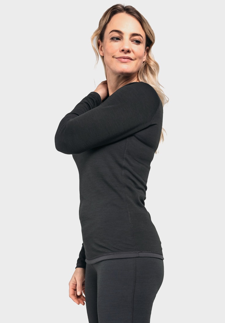Schöffel Funktionales Longsleeve mit Merinowolle Black Friday